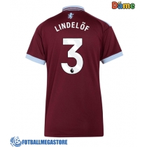 Fotballdrakt Dame Aston Villa Victor Lindelof #3 Hjemmedrakt 2026-27 Kortermet